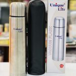 فلاسک استیل یونیک لایف (Unique Life) ظرفیت ۱ لیتر – دوجداره به همراه کیف حمل